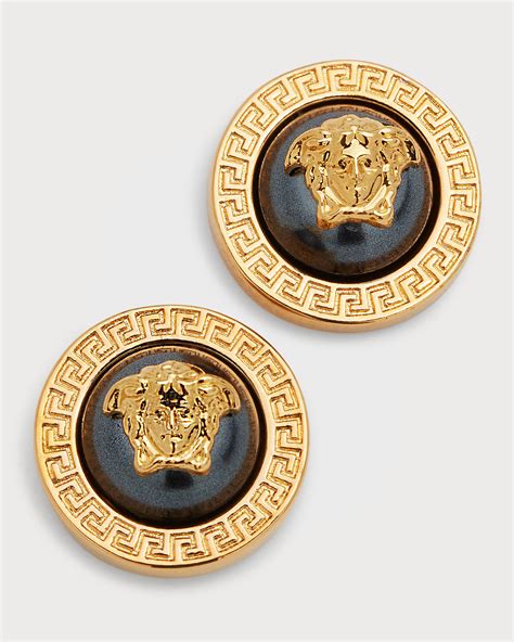 mens earrings versace|male designer earrings.